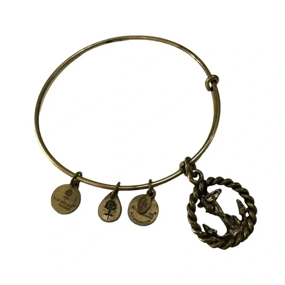 Alex and Ani Anchor Bracelet - Picture 2 of 3